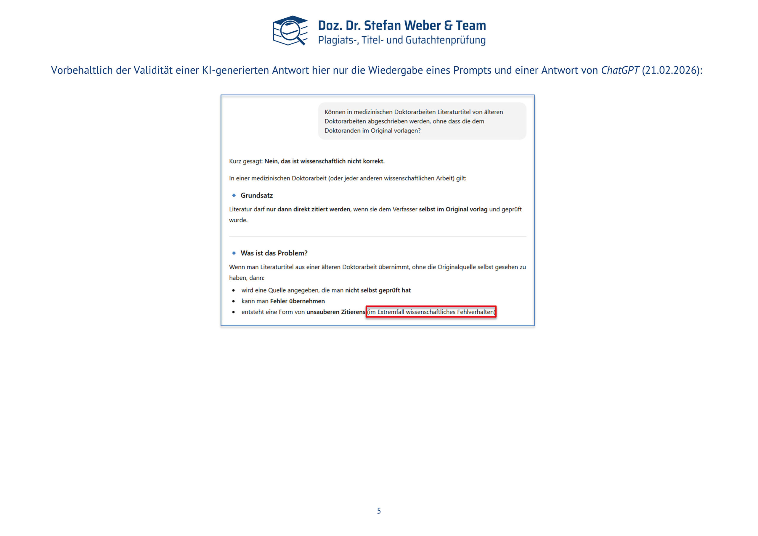 Plagiatsgutachten Doktorarbeit Alena Buyx Seite 05