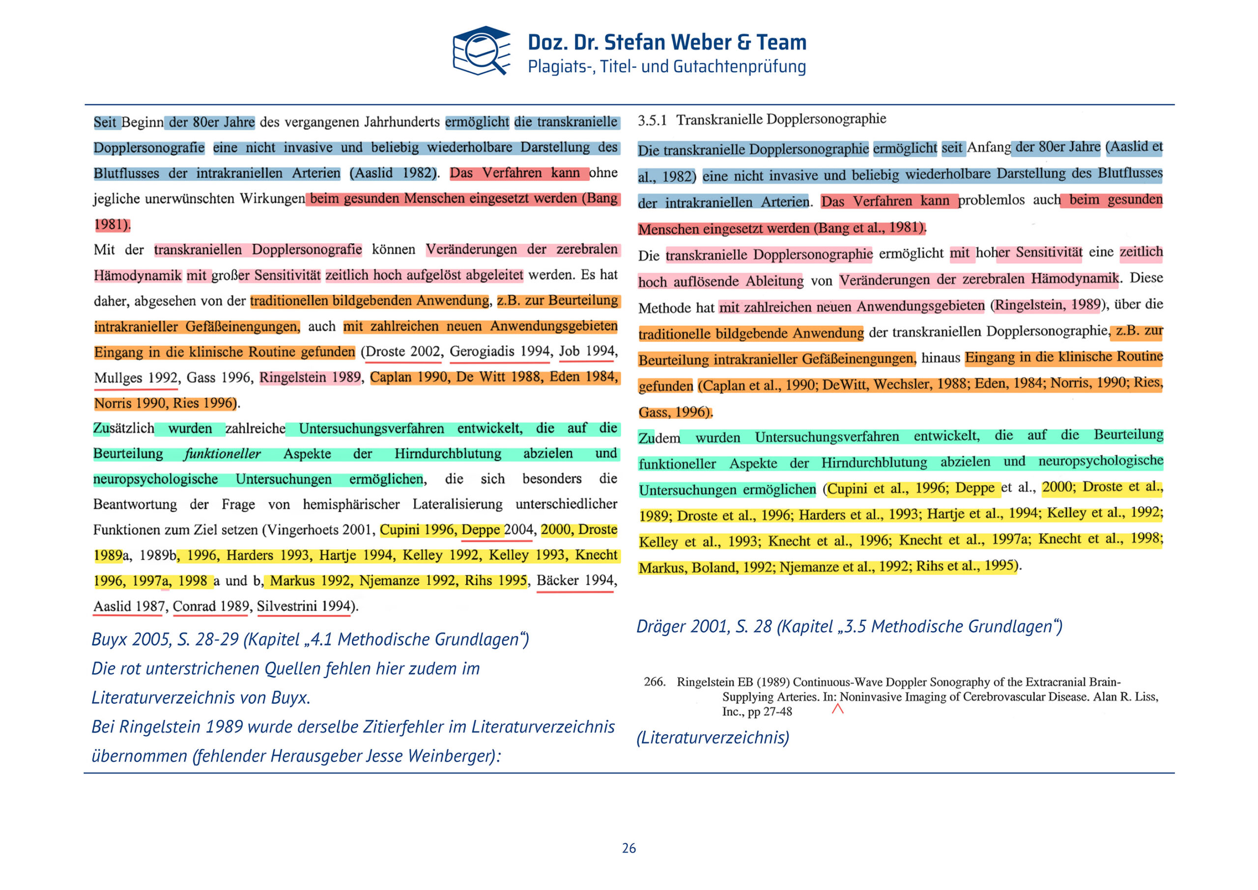 Plagiatsgutachten Doktorarbeit Alena Buyx Seite 26