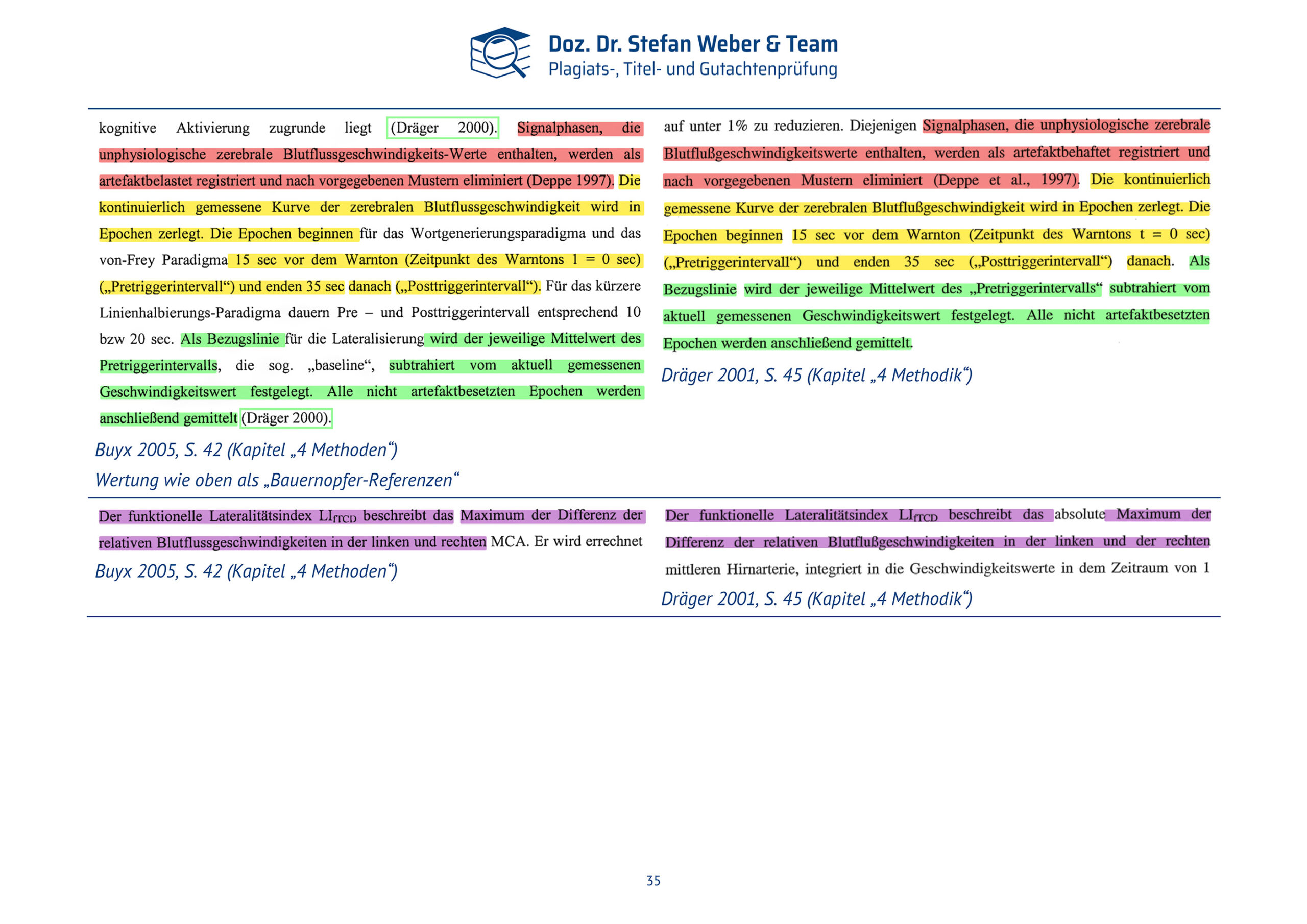 Plagiatsgutachten Doktorarbeit Alena Buyx Seite 35