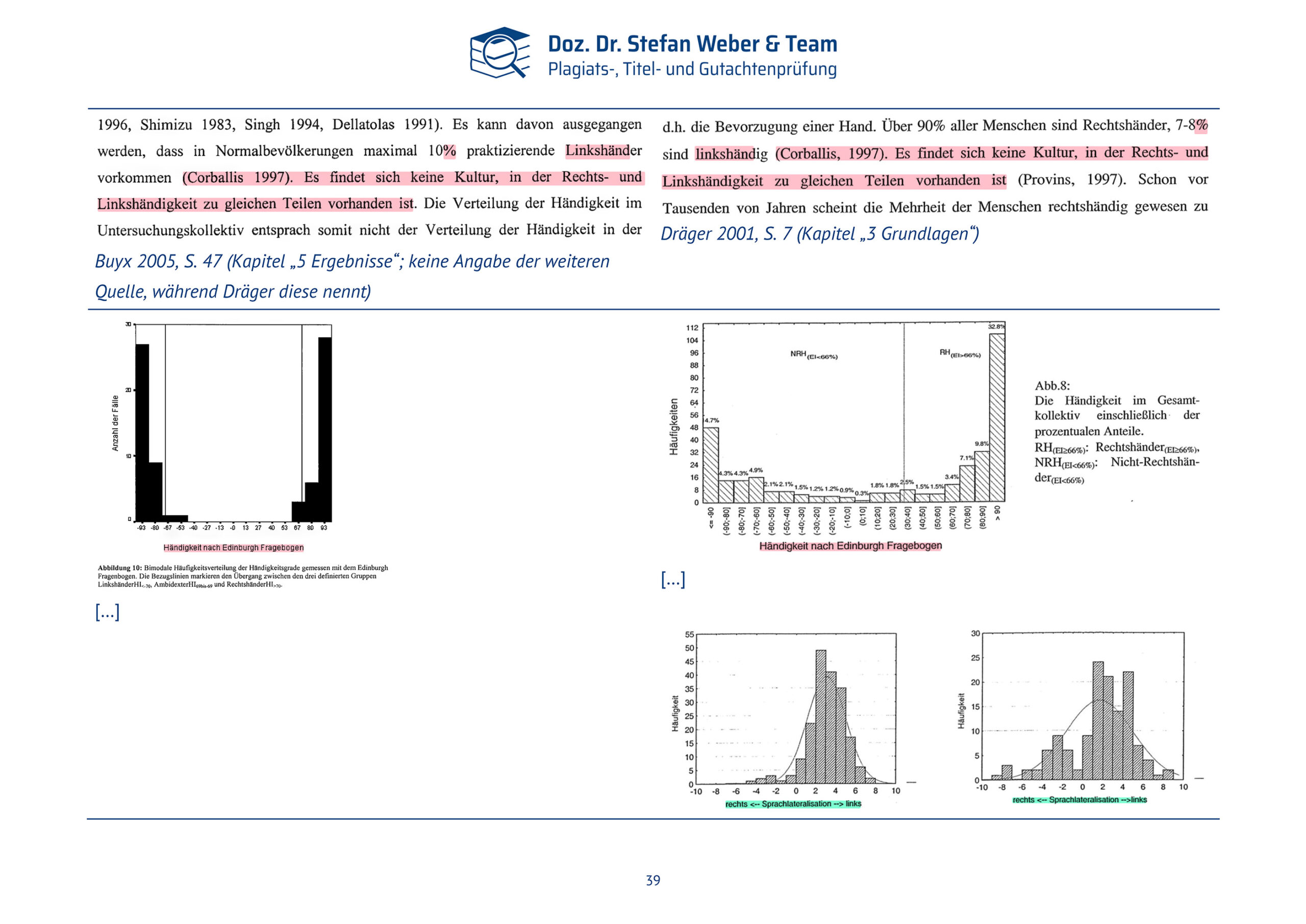 Plagiatsgutachten Doktorarbeit Alena Buyx Seite 39