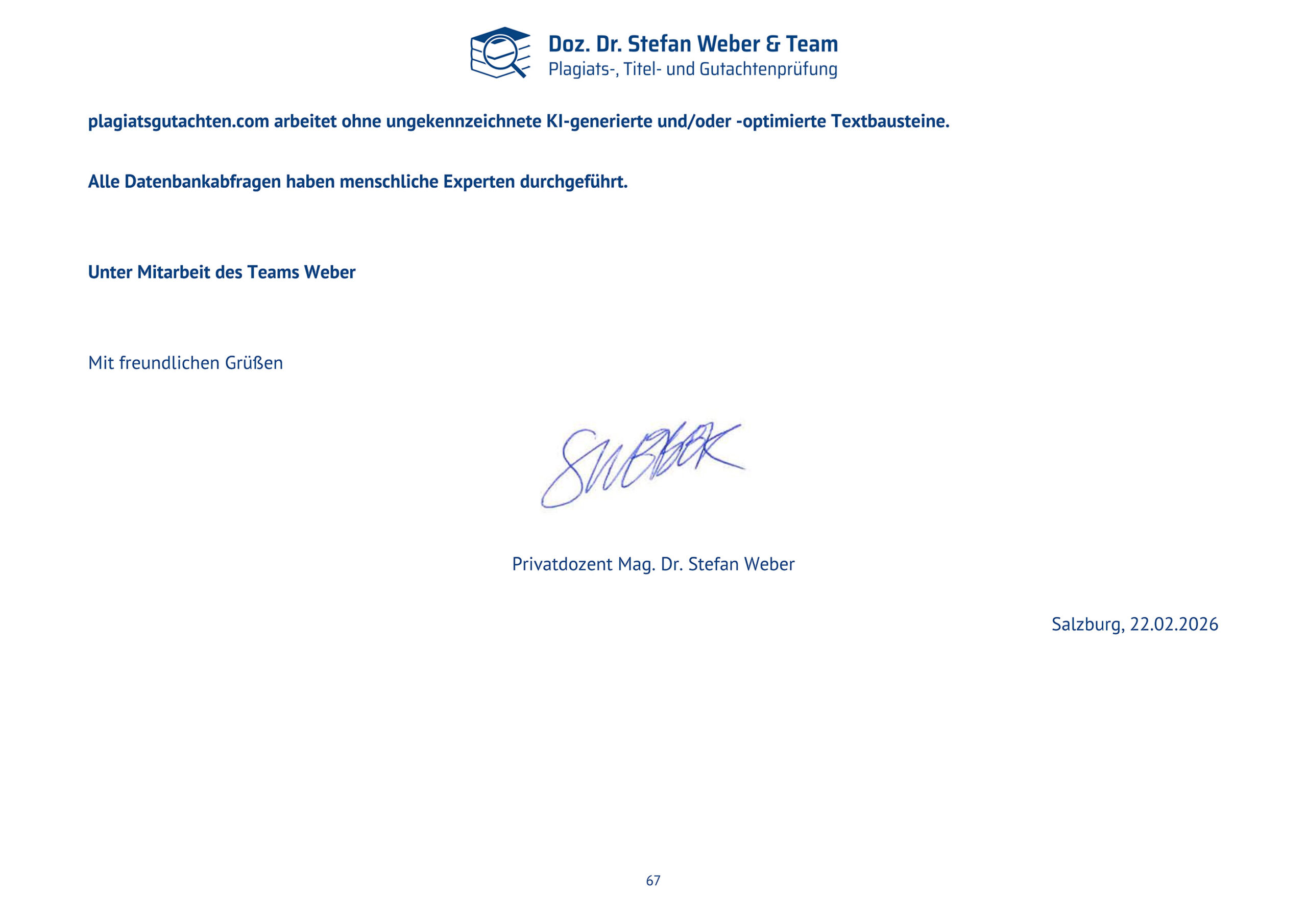 Plagiatsgutachten Doktorarbeit Alena Buyx Seite 67