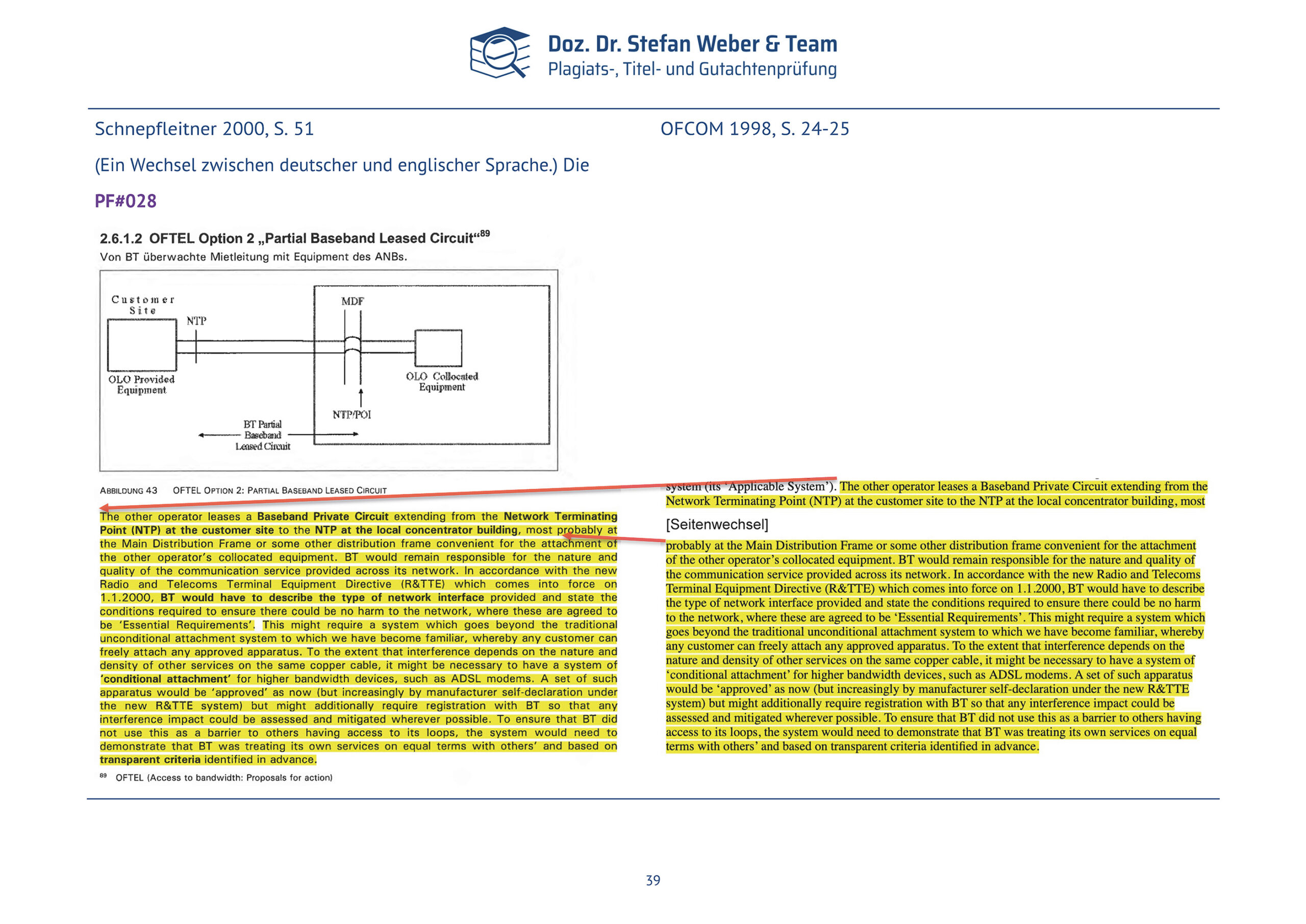 Plagiatsgutachten Schnepfleitner Seite 39