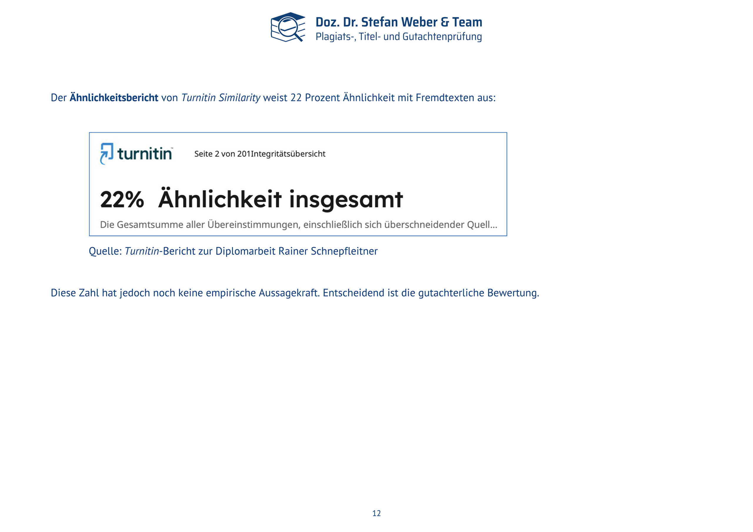 Plagiatsgutachten Schnepfleitner Dipl final Seite 12