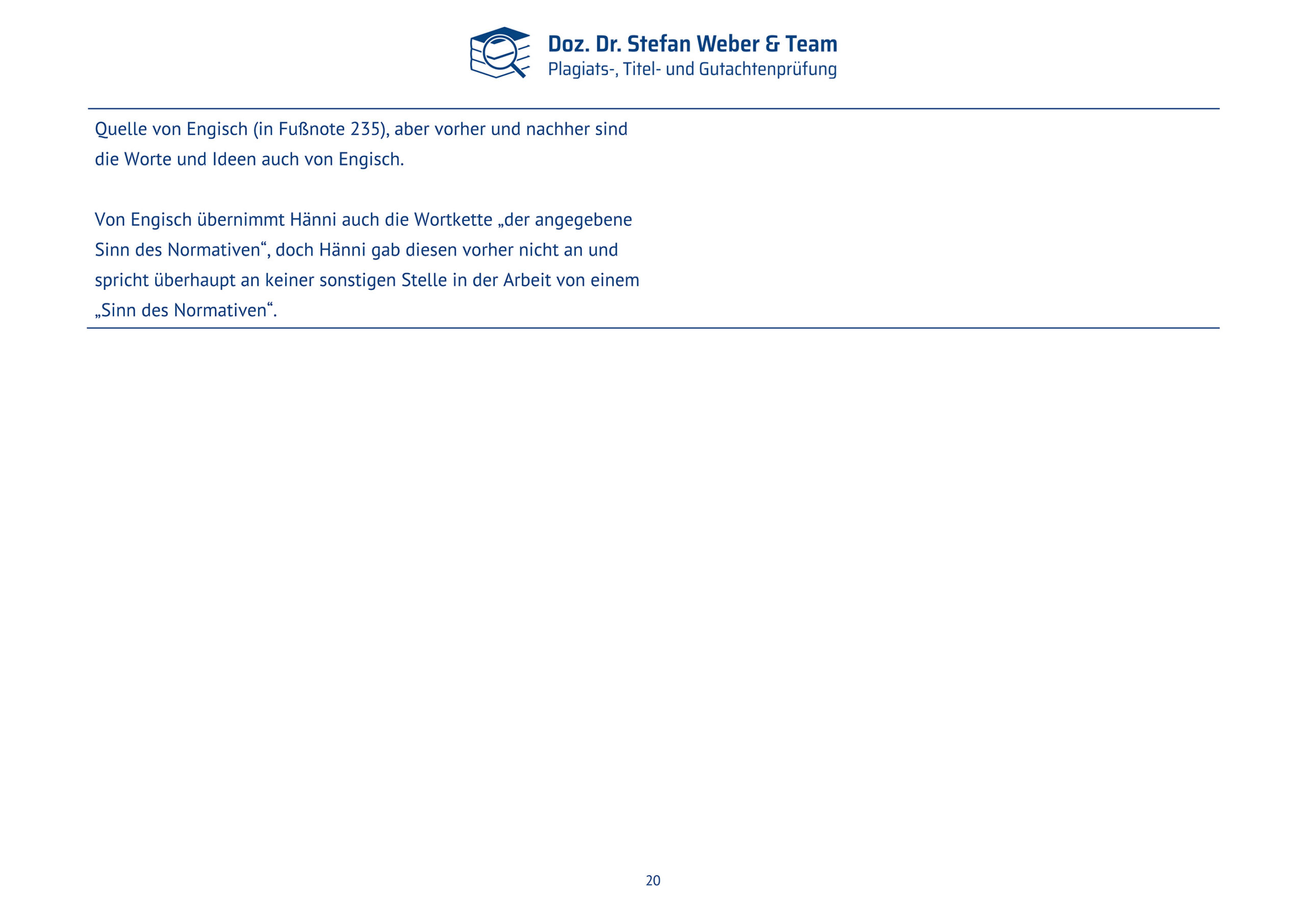 Plagiatsgutachten Haenni_Dissertation Seite 20