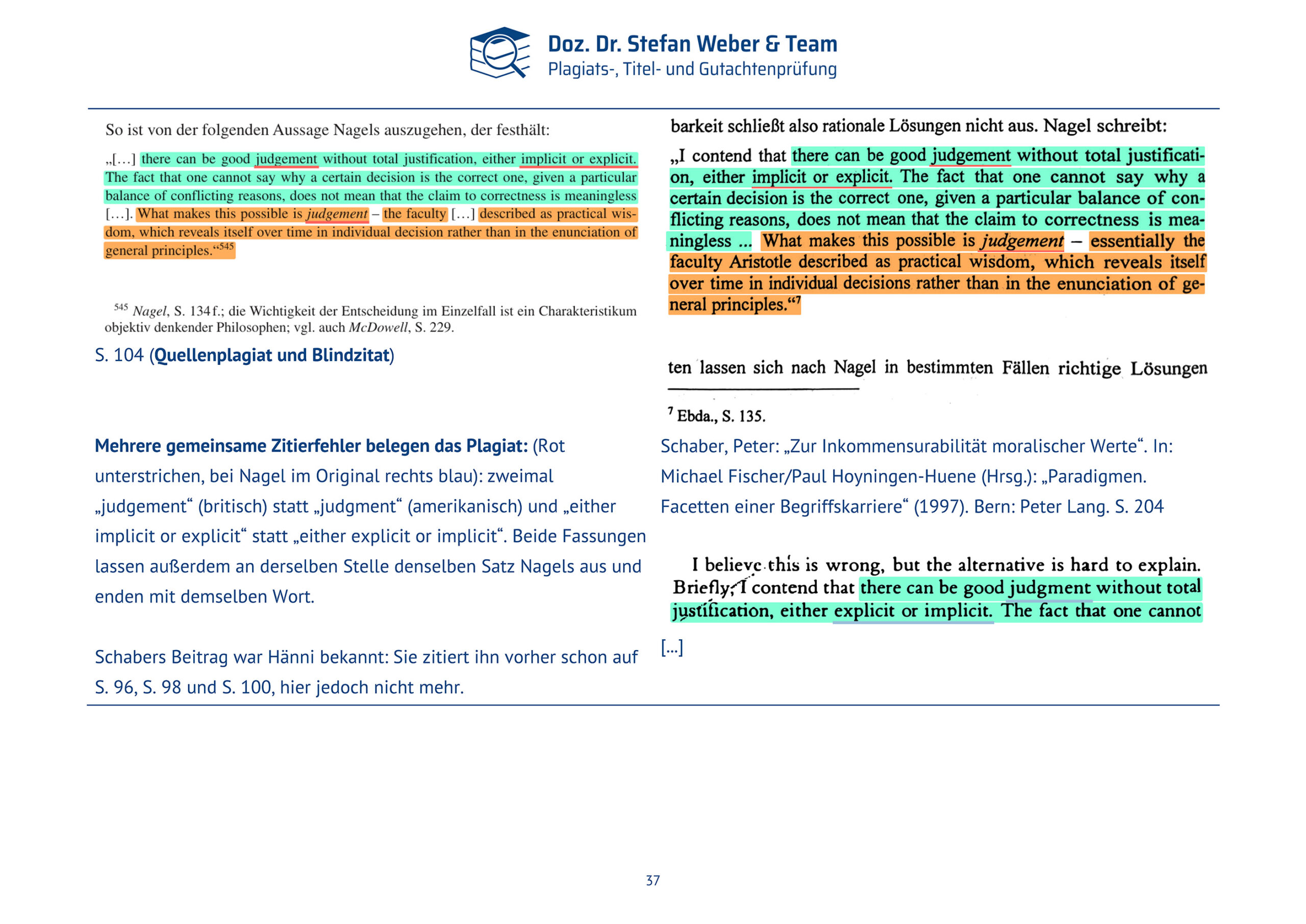 Plagiatsgutachten Haenni_Dissertation Seite 37