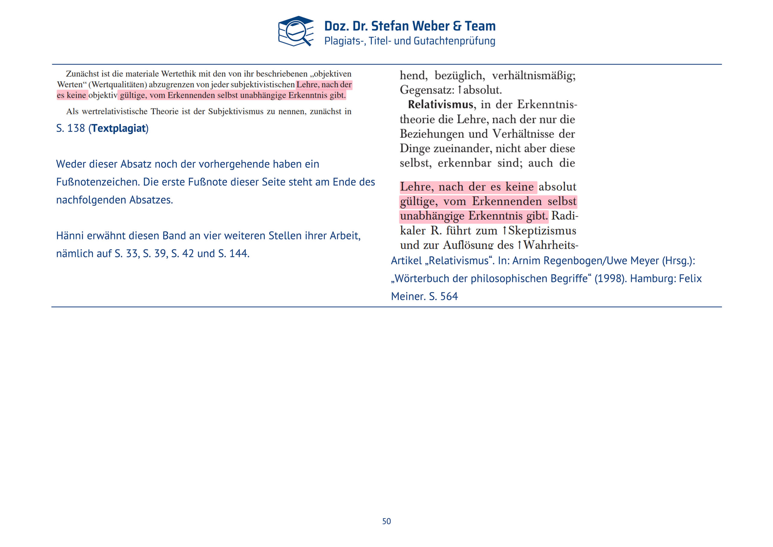 Plagiatsgutachten Haenni_Dissertation Seite 50