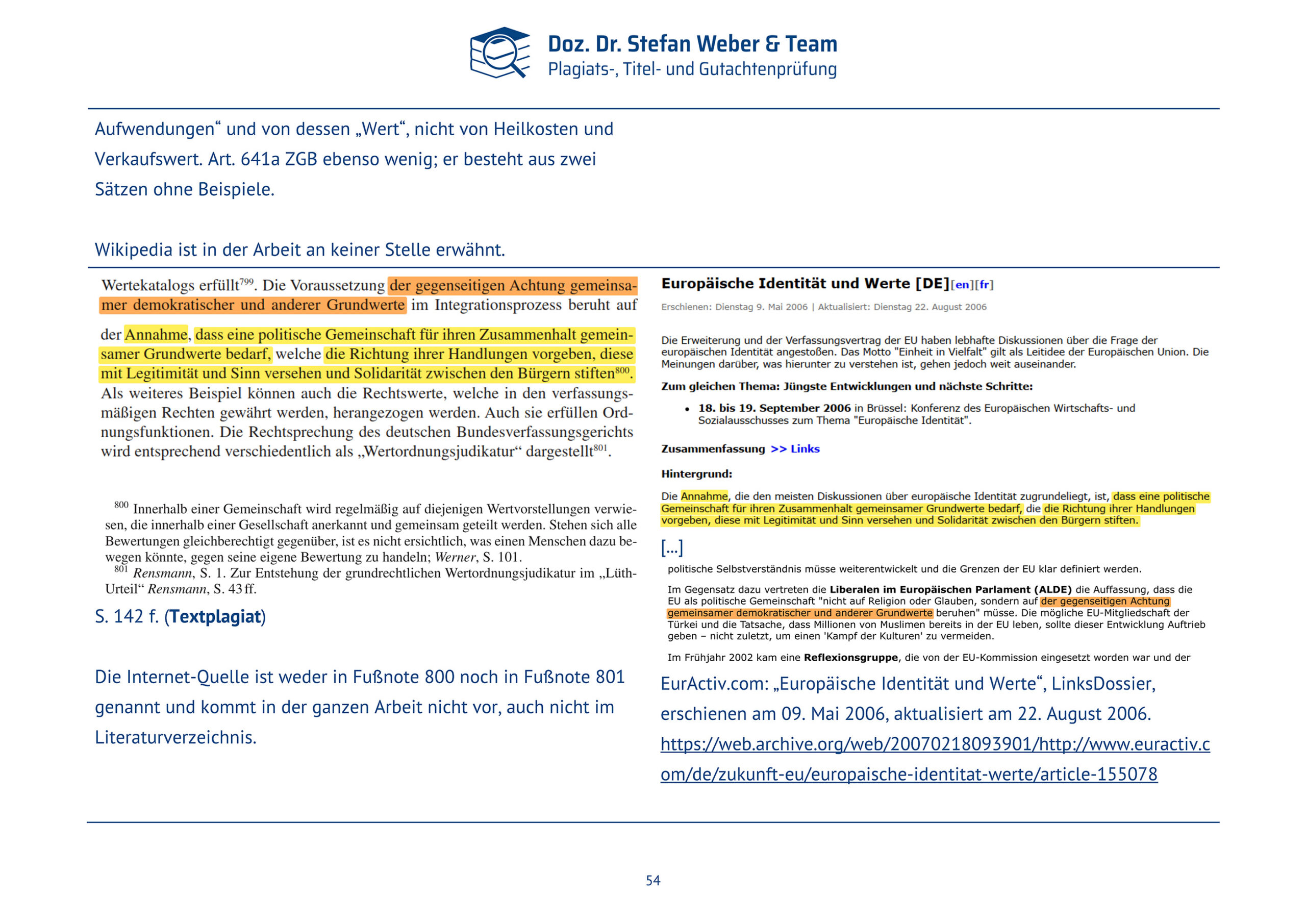 Plagiatsgutachten Haenni_Dissertation Seite 54