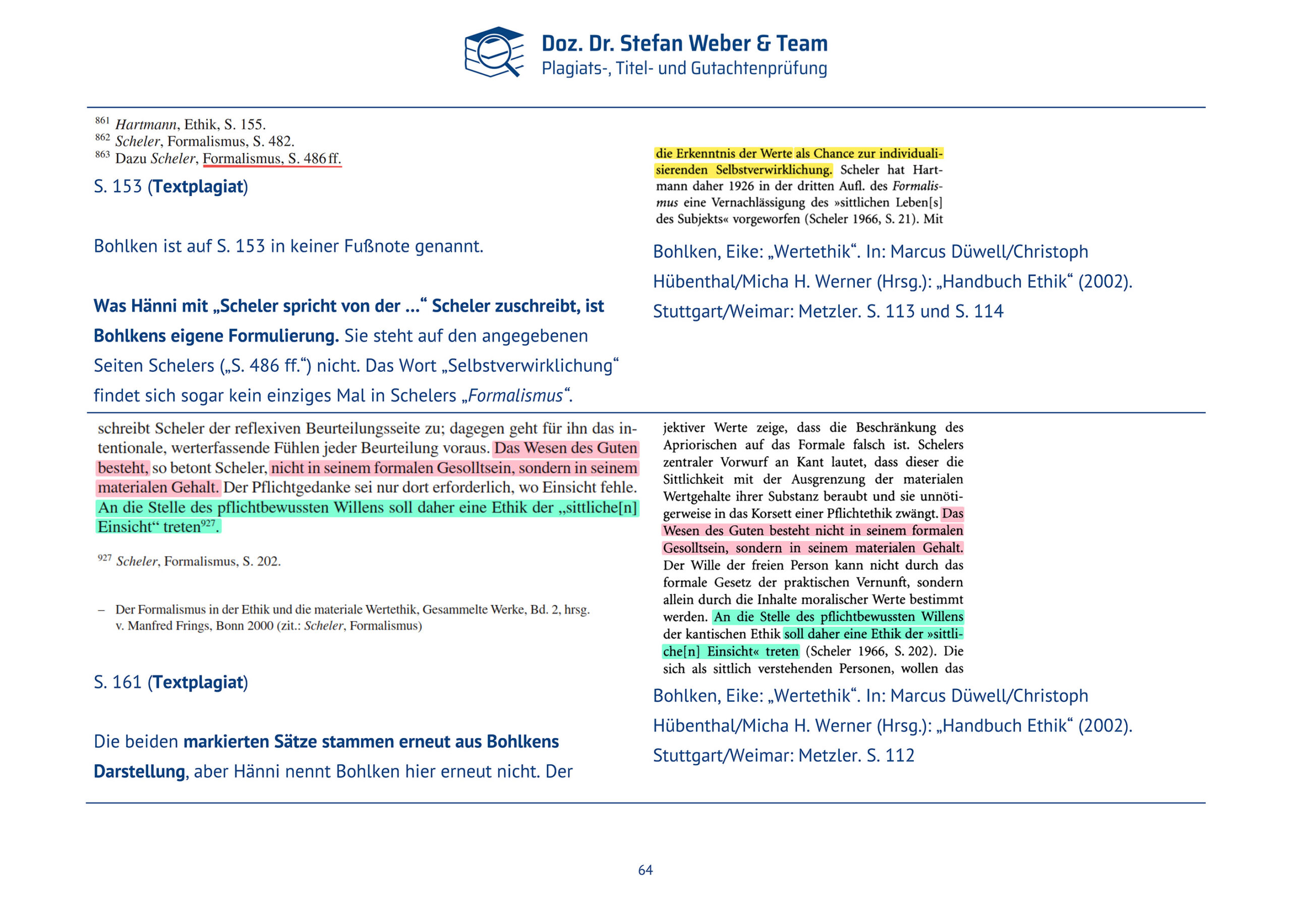 Plagiatsgutachten Haenni_Dissertation Seite 64