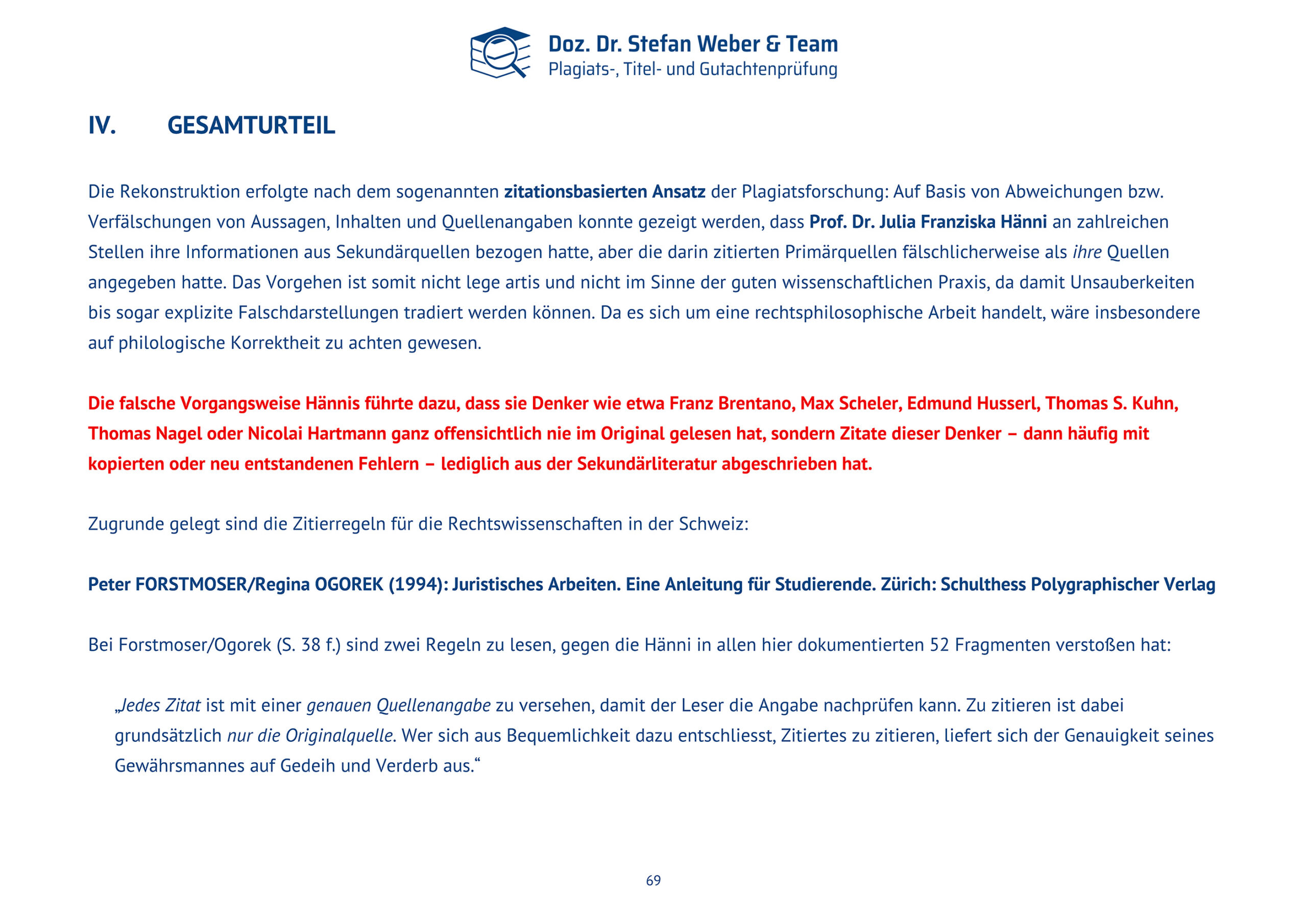 Plagiatsgutachten Haenni_Dissertation Seite 69